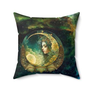Emerald Lady Accent Pillow