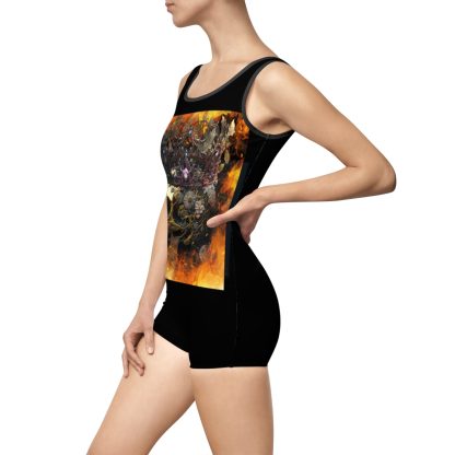 Fairy Queen's Skull on Fire swimsuit - Image 4