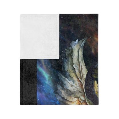 Space Elf Angel Velveteen Blanket - Image 8