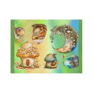 Topsy Turvy Toadstool Jam Velveteen Minky Blanket