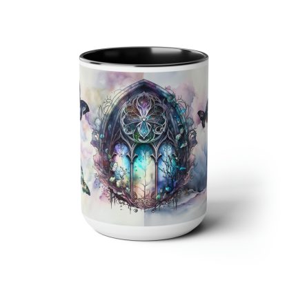 Butterfly Cathedral 15 oz mug - Image 7