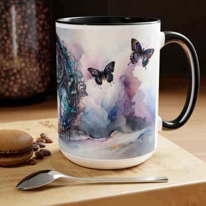 Butterfly Cathedral 15 oz mug - Image 9