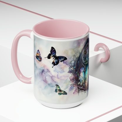 Butterfly Cathedral 15 oz mug - Image 5