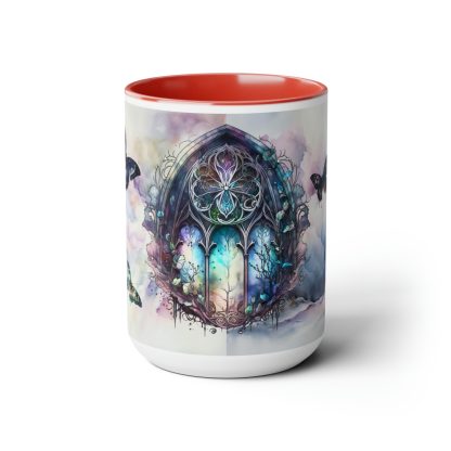 Butterfly Cathedral 15 oz mug - Image 22