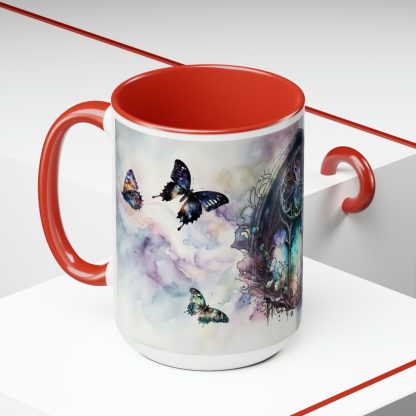 Butterfly Cathedral 15 oz mug - Image 25