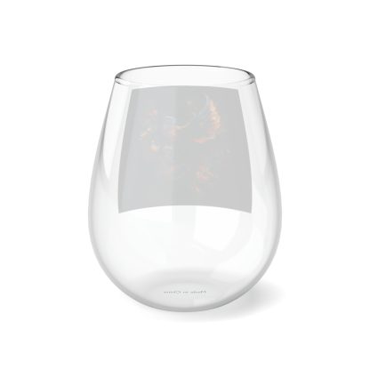Blue Phoenix Stemless Wine glass - Image 3