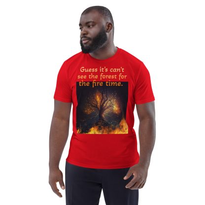 Forest Fire organic cotton t-shirt - Image 5